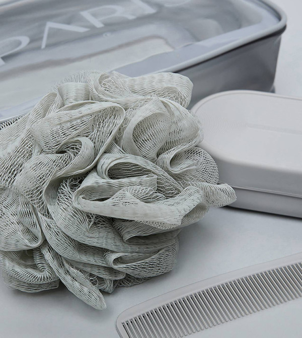 R&B  Toiletry bags - Grey Cosmetic Organizers