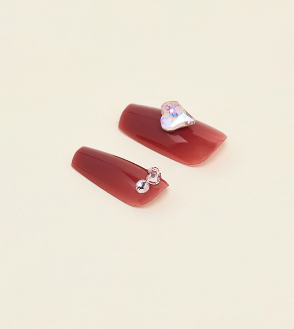 أر آند بي  إكسسوارات الأظافر - وردي Nail Accessories
