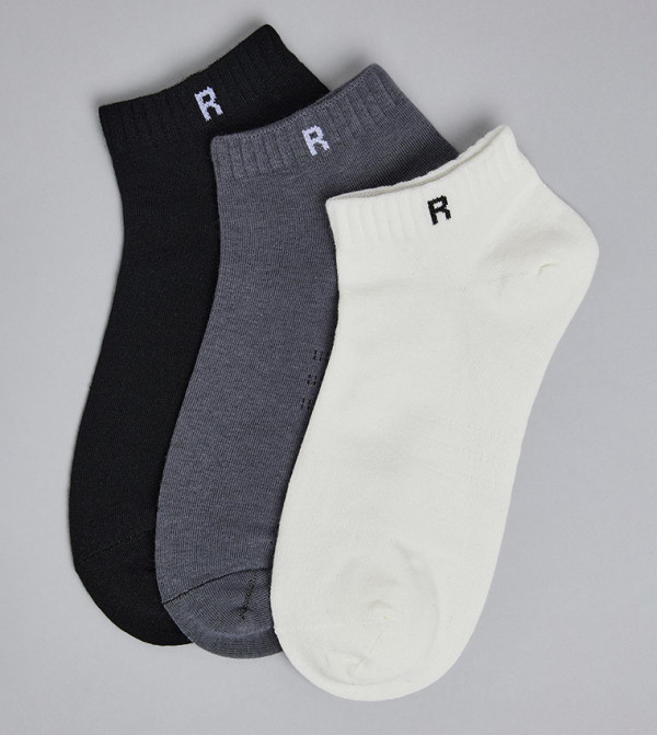 أر آند بي  جوارب للكاحل  - متعدد Ankle Length Socks