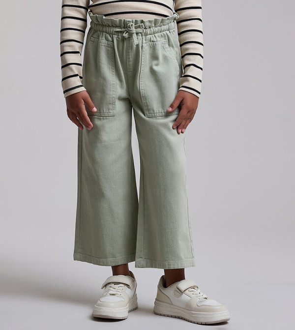 R&B  Trousers & Pants - Green Trousers & Pants