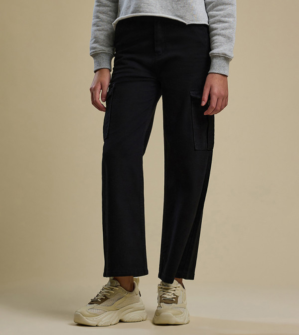 R&B  Trousers & Pants - Black Trousers & Pants