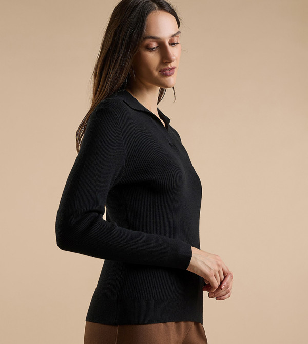 R&B R&B - Black Casual Tops