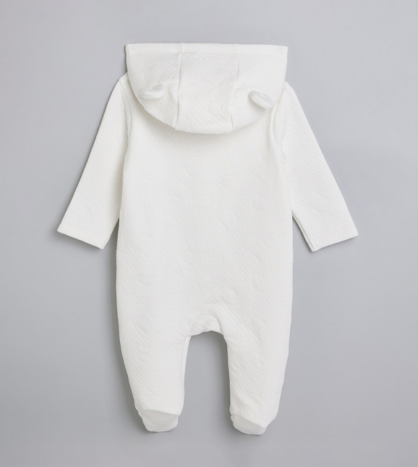 R&B  Sleep Suits - White Sleep Suits