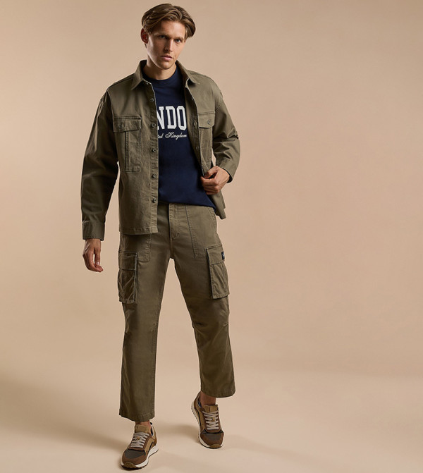 R&B  Cargos - Green Cargos