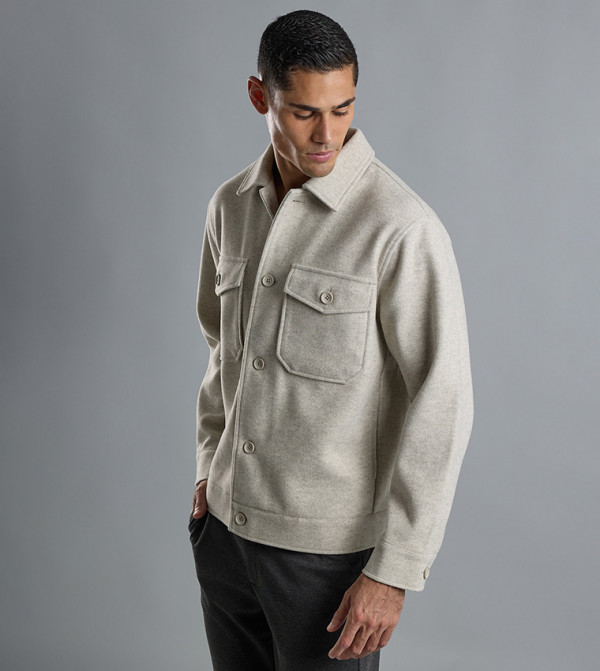 R&B  Clothing - Beige Long Sleeves