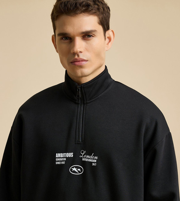R&B  Hoodies & Sweatshirts - Black Hoodies