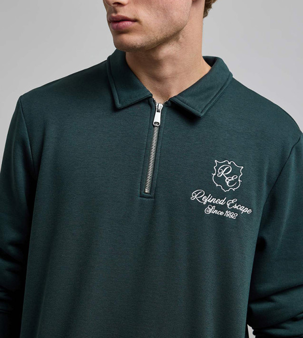 R&B  Clothing - Green Sweatshirts