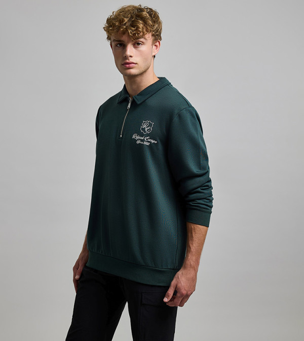 R&B  Clothing - Green Sweatshirts