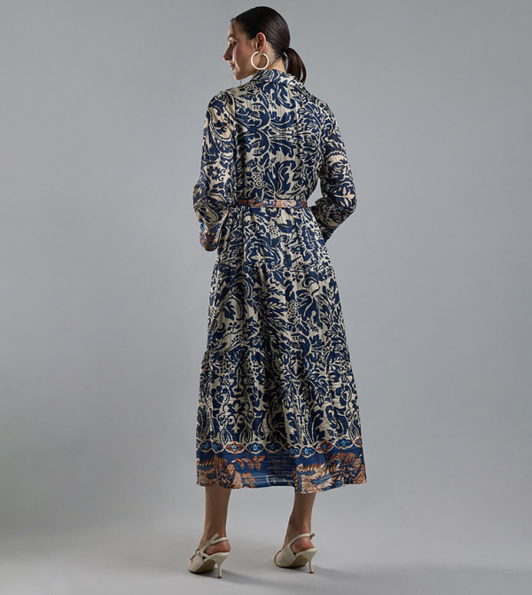 R&B Dresses - NAVY BLUE Shirt & T-Shirt Dresses