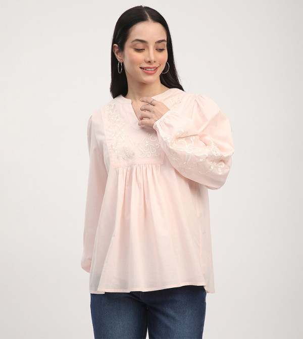 Beverly Hills Polo Club Beverly Hills Polo Club - Pink Casual Tops