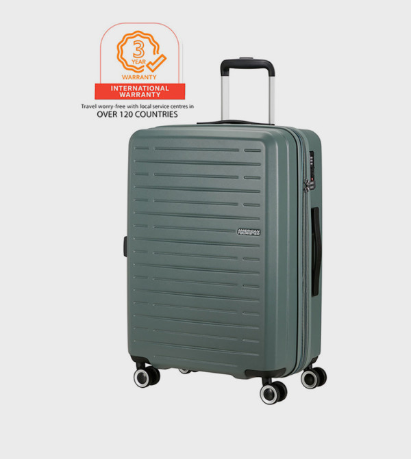 American Tourister  Trolley Bags & Luggage - Olive Trolley Bags & Luggage