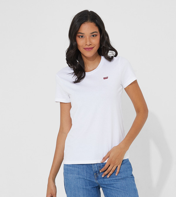 Levi's  Clothing - White Casual T-Shirts
