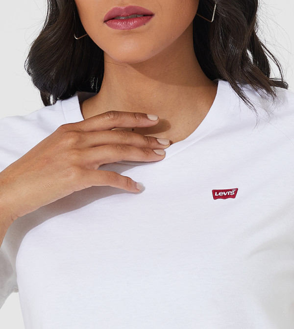 Levi's  Clothing - White Casual T-Shirts