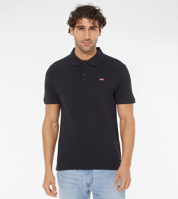 Levi's Clothing - Black Polo T-shirts