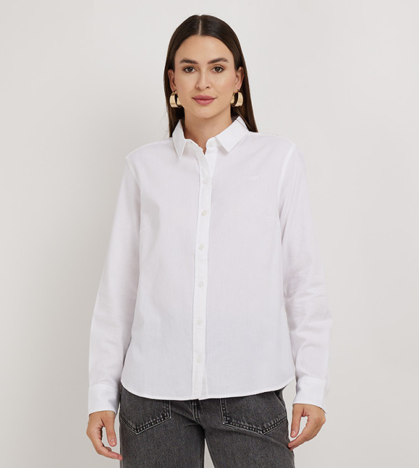 Levi's Tops - White Casual Shirts