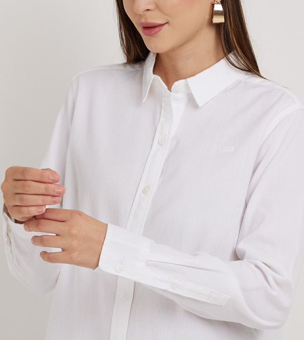 Levi's Tops - White Casual Shirts