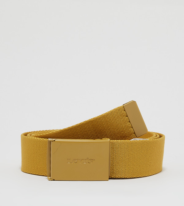 Levi's  Non Leather Belts - Yellow Non Leather Belts