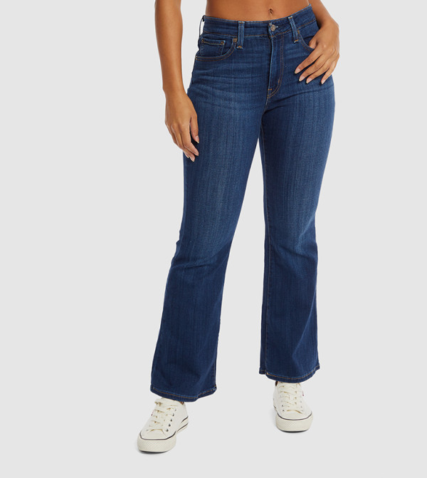 Levi's  Flared Jeans - Blue Wide Leg Jeans