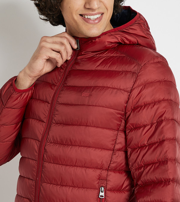 Levi's  Jackets & Coats - Red Puffer Jacket