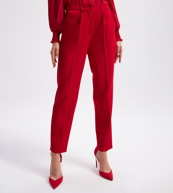 غاستو - أحمر بناطيل عادية