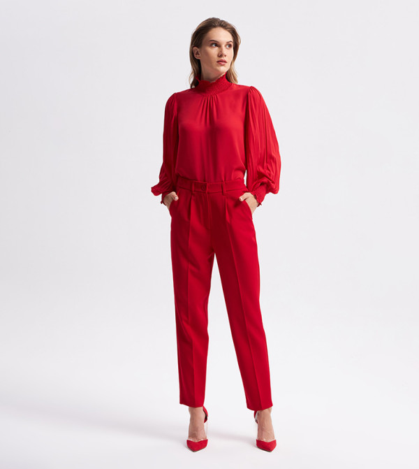 غاستو - أحمر بناطيل عادية