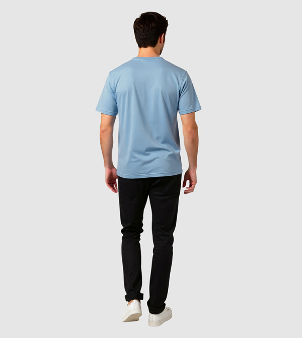 French Connection French Connection - Blue Round Neck T-Shirts