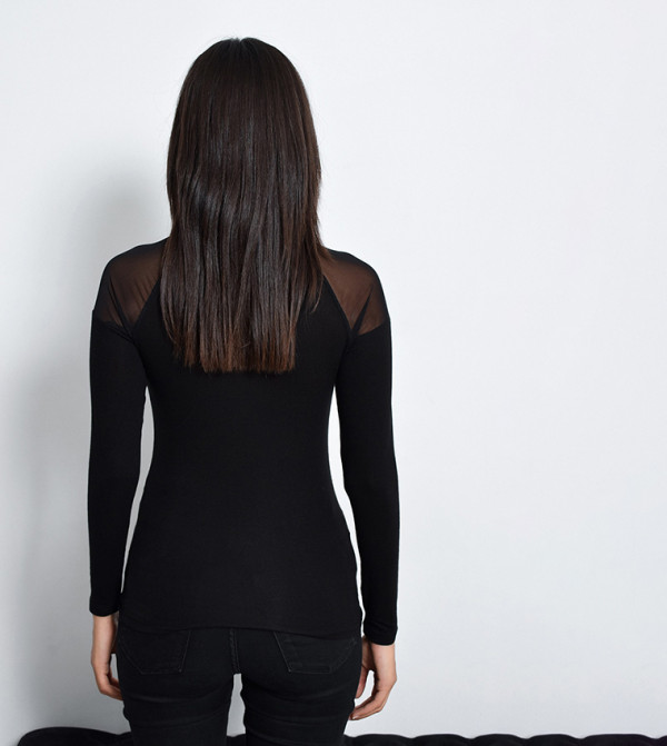 Cool & Sexy - Outlet  - Black Casual Tops