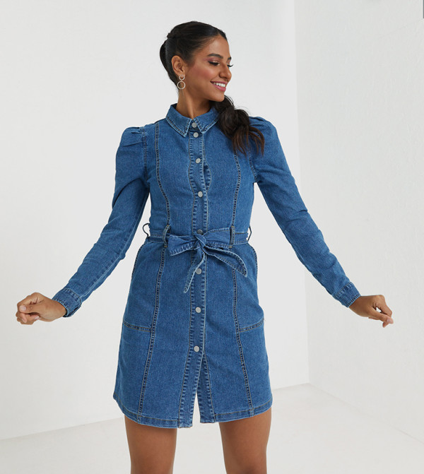 Vero Moda VERO MODA - Blue Casual Dresses