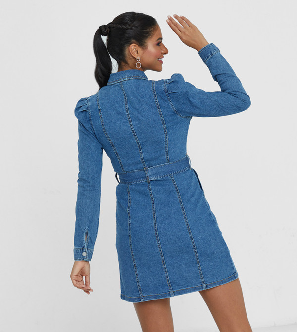 Vero Moda VERO MODA - Blue Casual Dresses