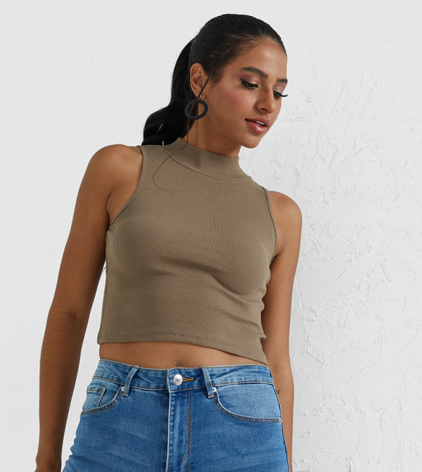 Vero Moda VERO MODA - Brown Tank Tops