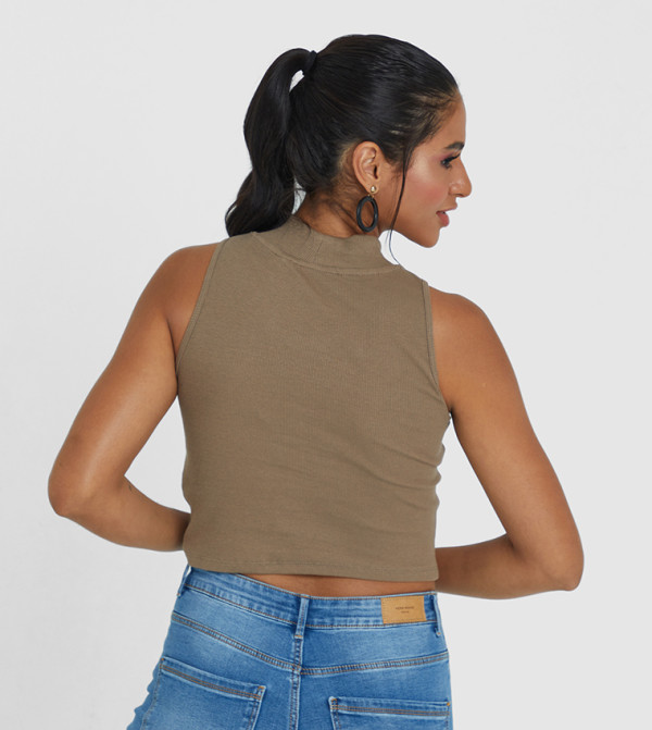Vero Moda VERO MODA - Brown Tank Tops