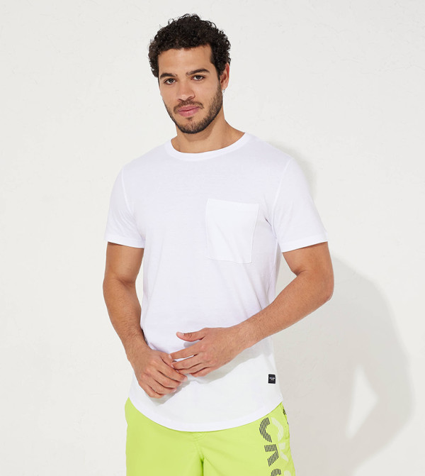 Jack & Jones Jack & Jones - White Casual T-Shirts