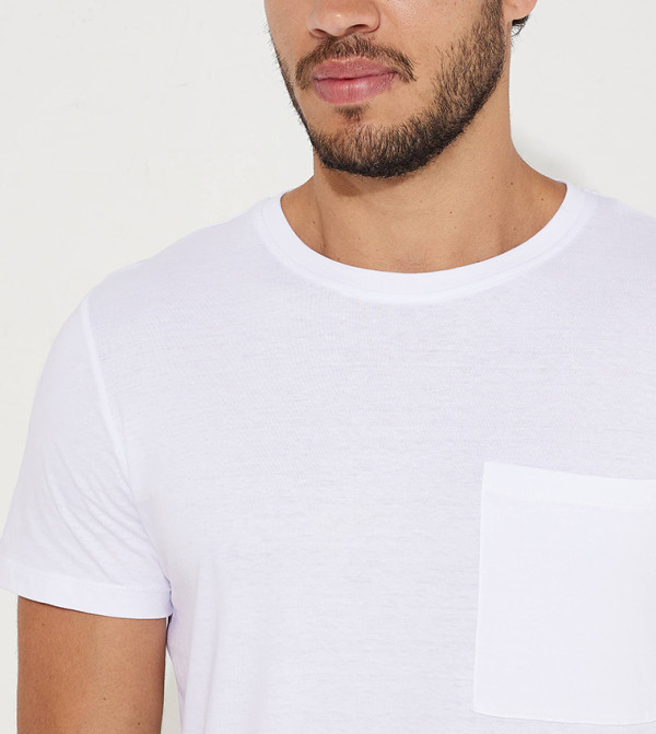 Jack & Jones Jack & Jones - White Casual T-Shirts