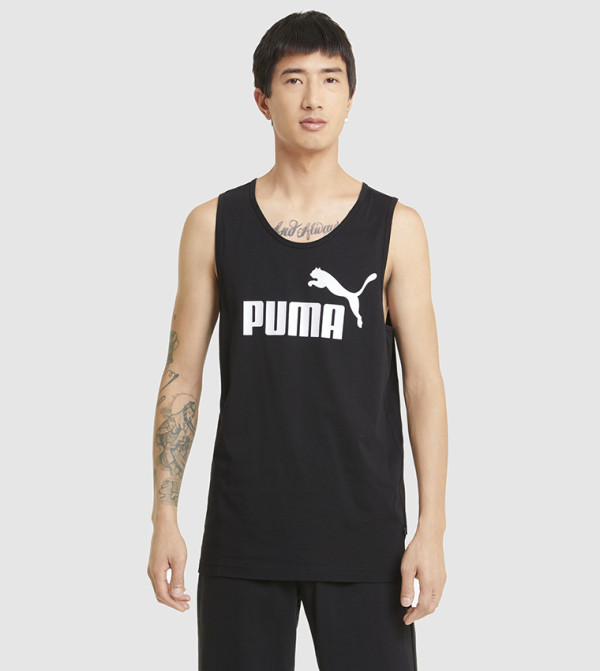 Puma  Vests - Black Tank tops/Vest