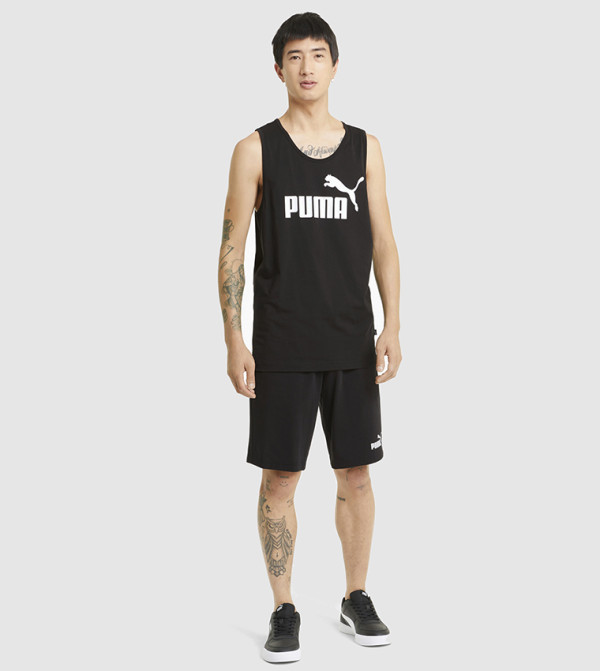 Puma  Vests - Black Tank tops/Vest