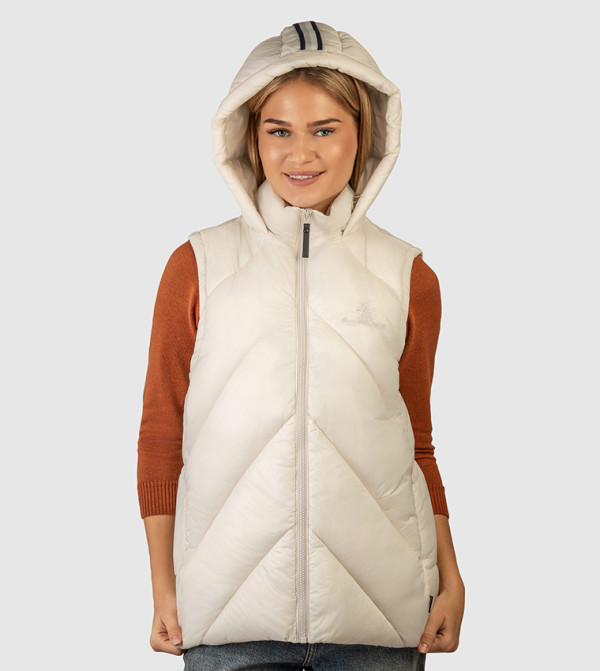 Beverly Hills Polo Club everyday-essentials - Off White Puffer & Quilted Jackets