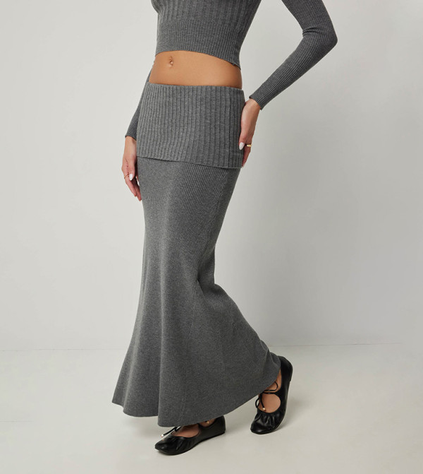 اردين تنانير طويلة - رمادي Maxi Skirts