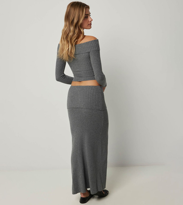 اردين تنانير طويلة - رمادي Maxi Skirts