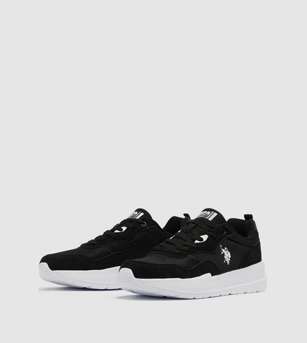 U.S. Polo Assn. U.S. POLO ASSN. - Black Low Top