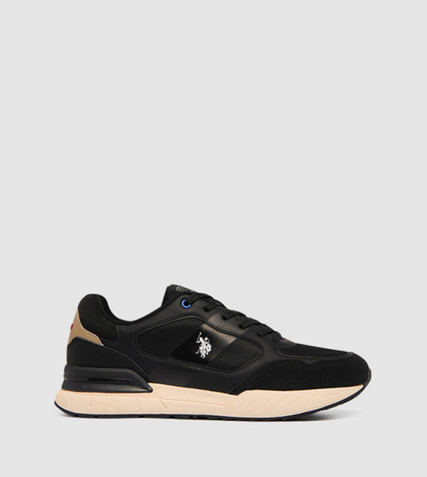 U.S. Polo Assn. U.S. POLO ASSN. - Black Low Top