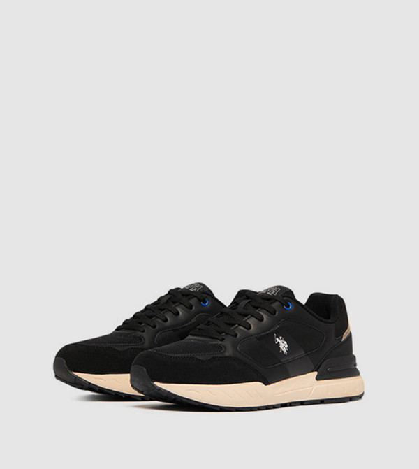 U.S. Polo Assn. U.S. POLO ASSN. - Black Low Top