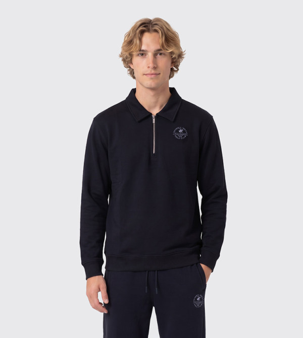 Beverly Hills Polo Club  Sweatshirts - Navy Sweatshirts