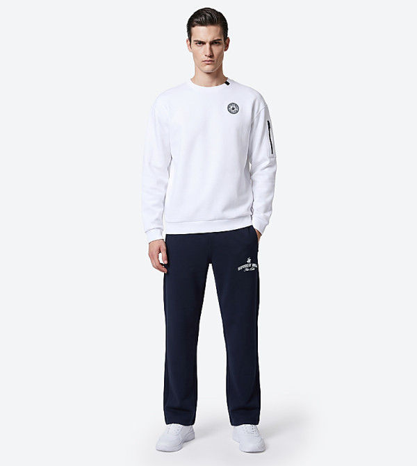 Beverly Hills Polo Club  Sweatshirts - White Sweatshirts