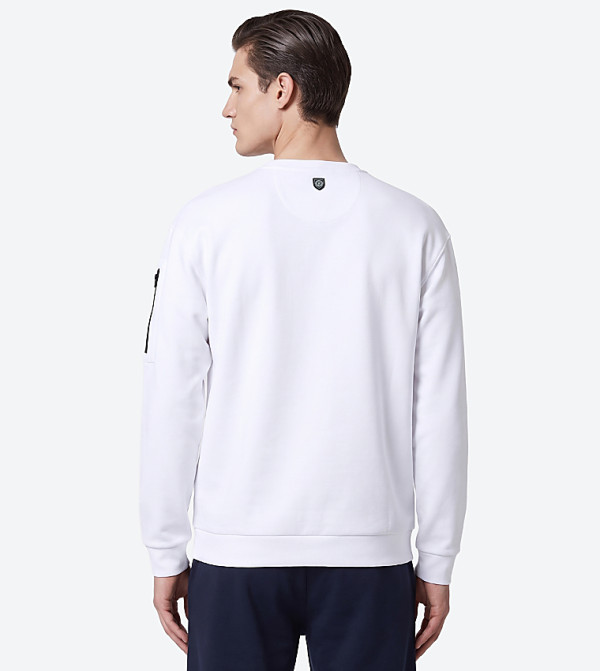 Beverly Hills Polo Club  Sweatshirts - White Sweatshirts