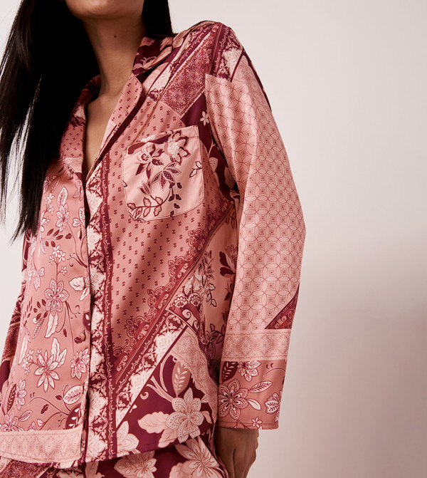 La Vie en Rose Clothing - Red Sleep Tops & Tees