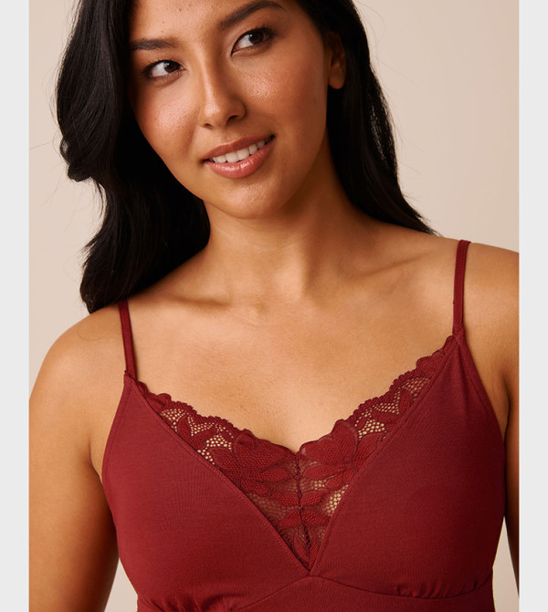 La Vie en Rose  Clothing - Maroon Tops