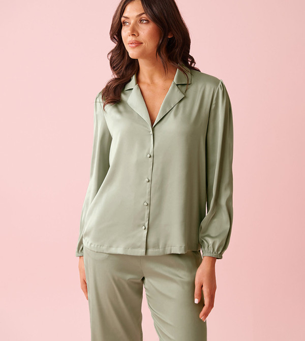 La Vie en Rose  vacation-loading-w - Green Tops
