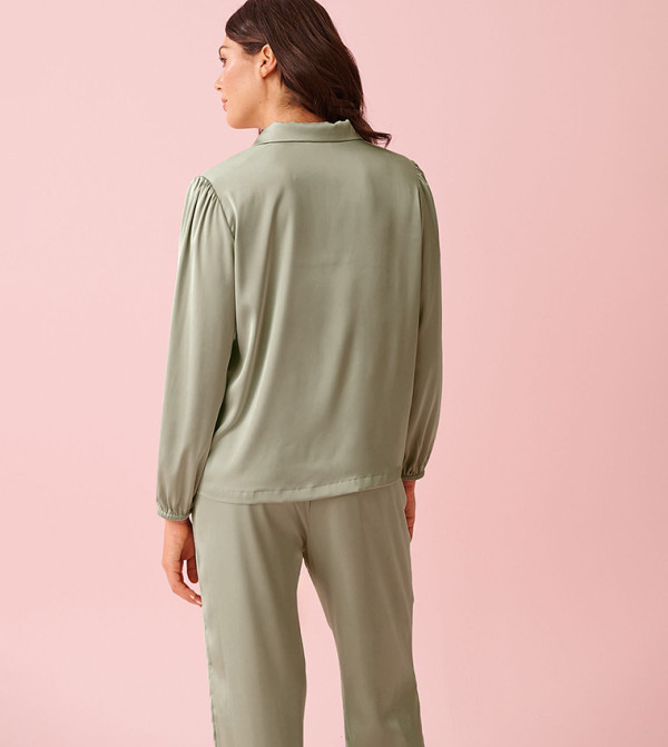 La Vie en Rose  vacation-loading-w - Green Tops