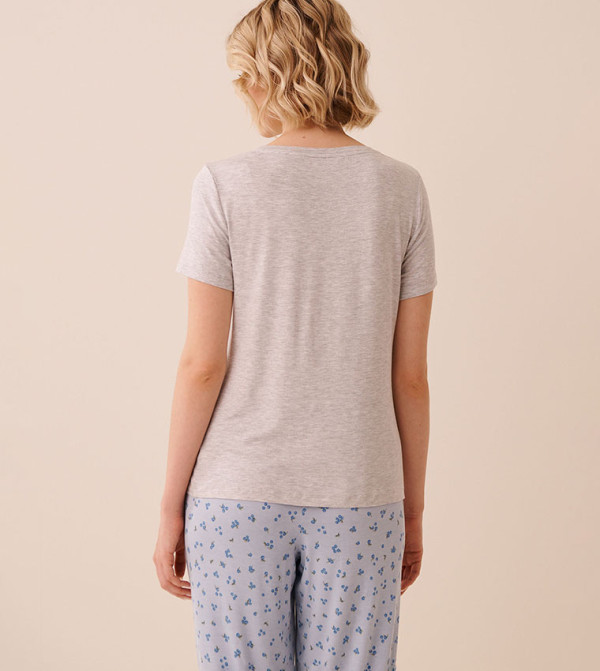 La Vie en Rose  Clothing - Grey Tops