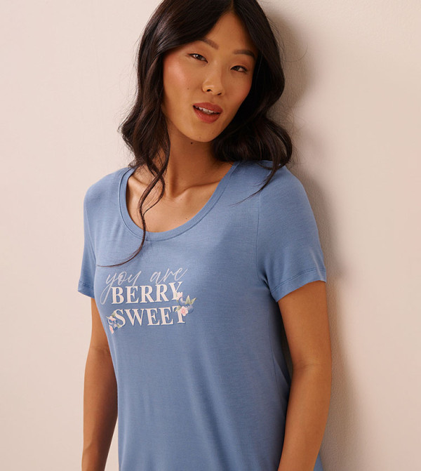 La Vie en Rose  Sleepwears & Loungewears - Blue Tops